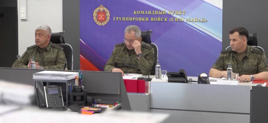 Rusya Savunma Bakanı Şoygu Wagner isyanından sonra ilk kez görüntülendi