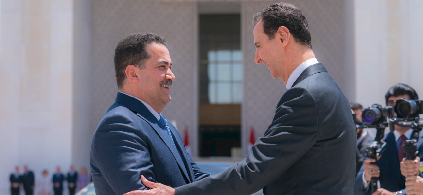 12 yıl sonra ilk kez bir Irak başbakanı Suriye'ye giderek Esed ile görüştü