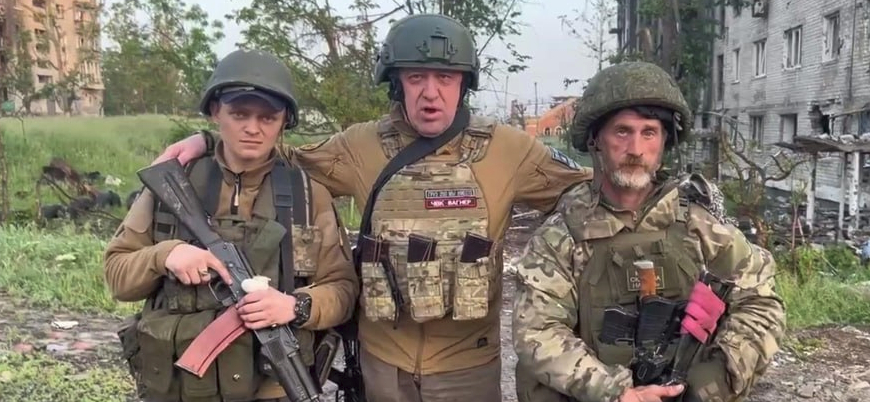 Wagner'in patronu Prigozhin: Birliklerimiz şimdilik Ukrayna'da savaşmayacak