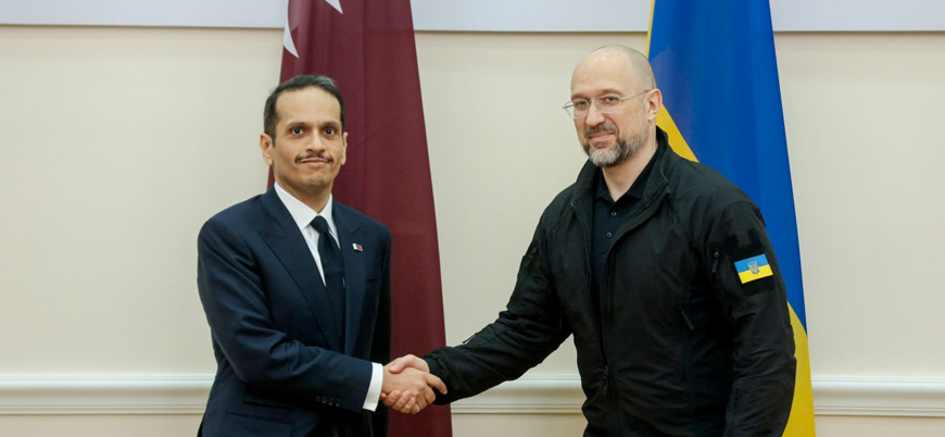 Katar'dan Ukraya'ya 100 milyon dolar yardım