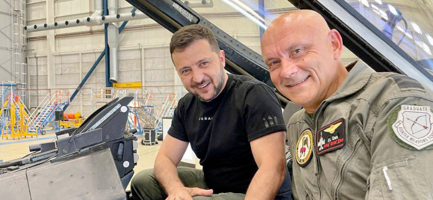 Ukrayna'ya F-16 verilmesine Rusya'dan ilk tepki