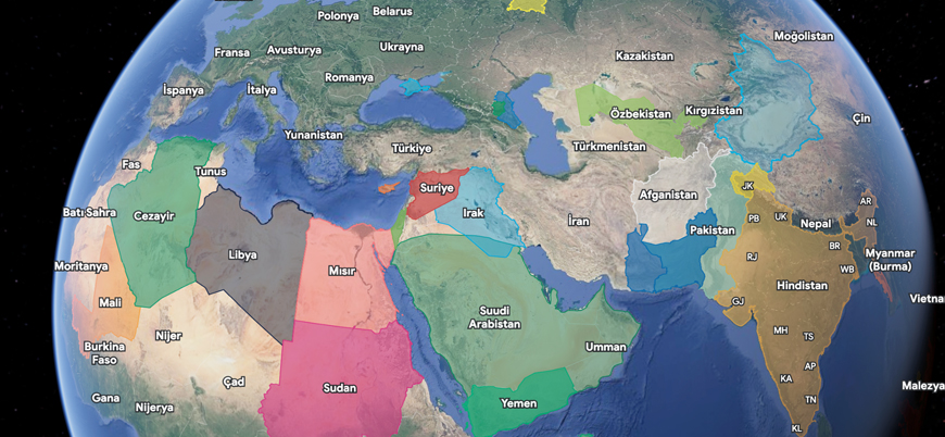 İnteraktif Harita | İslam coğrafyaları