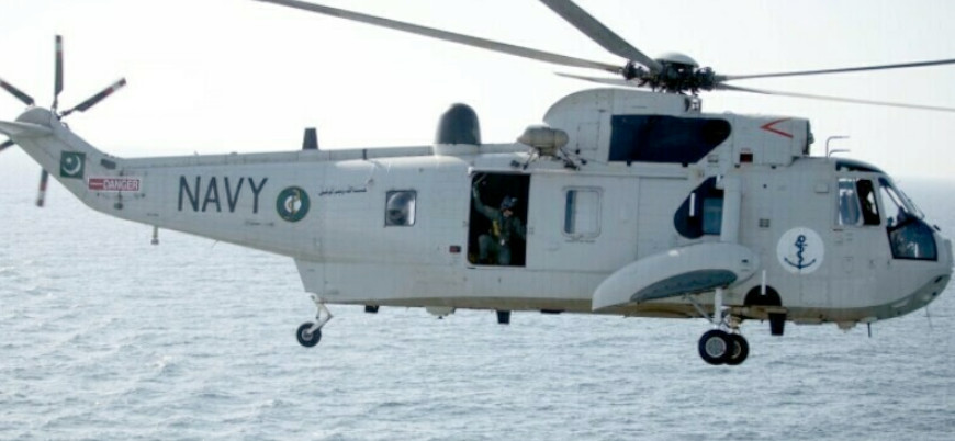 Pakistan'da askeri helikopter düştü: 3 ölü