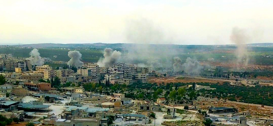 Esed rejimi İdlib genelinde sivillere karşı bombardıman başlattı
