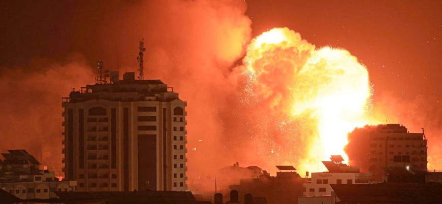 İsrail Gazze'yi havadan ve denizden bombalıyor: 704 Filistinli hayatını kaybetti