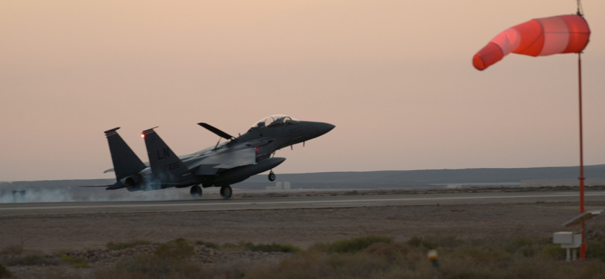 ABD İsrail'e destek için Ürdün'e savaş uçağı konuşlandırdı