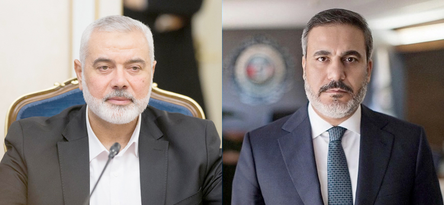 Dışişleri Bakanı Fidan Hamas lideri İsmail Heniye ile görüştü