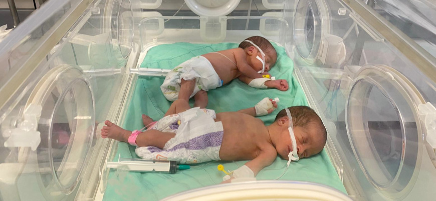 İsrail'in yakıt girişine izin vermediği Gazze'de 130 prematüre bebeğin hayatı tehlikede