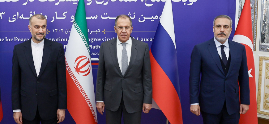 Rusya, İran ve Türkiye'den Gazze konusunda ortak çağrı