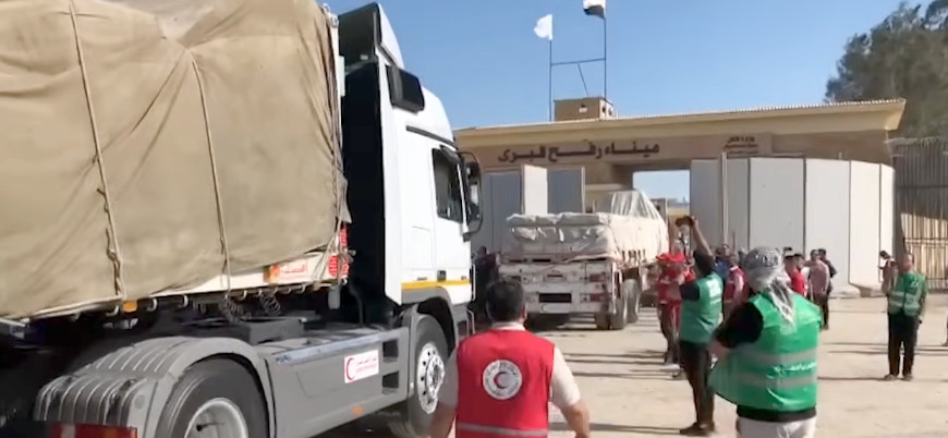 Sisi rejimi İsrail'in Gazze ablukasını kırmayı hedefleyen konvoyu engelledi