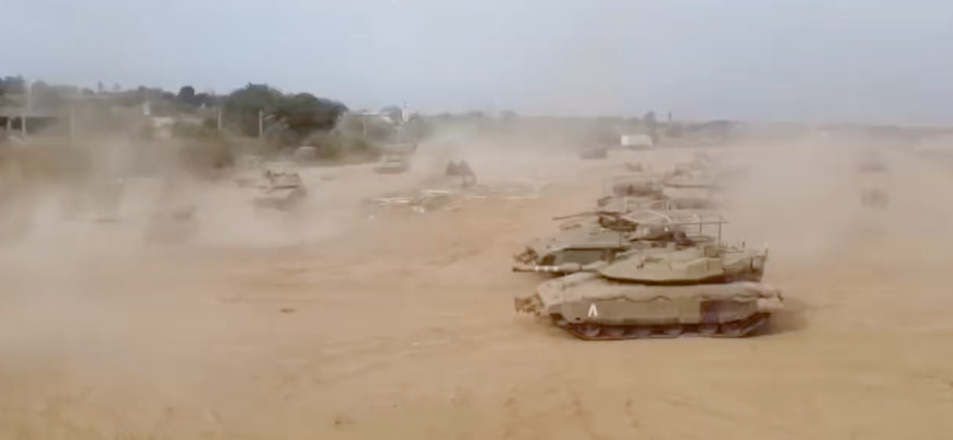 İsrail ordusu: Gazze'ye giren birlikler halen sahada
