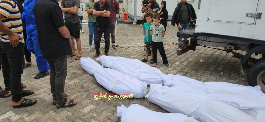 Gazze'deki İsrail katliamında can kaybı 14 bin 128'e yükseldi
