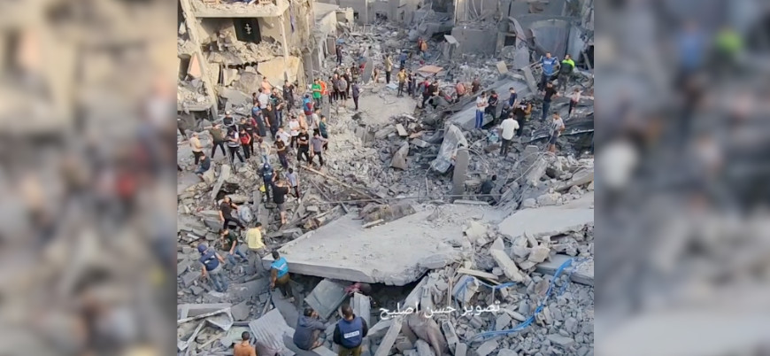 İsrail Gazze'deki El Megazi mülteci kampını vurdu: En az 51 ölü