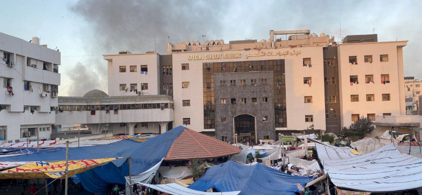 İsrail güçleri Gazze'deki Şifa Hastanesi'ne baskın düzenledi
