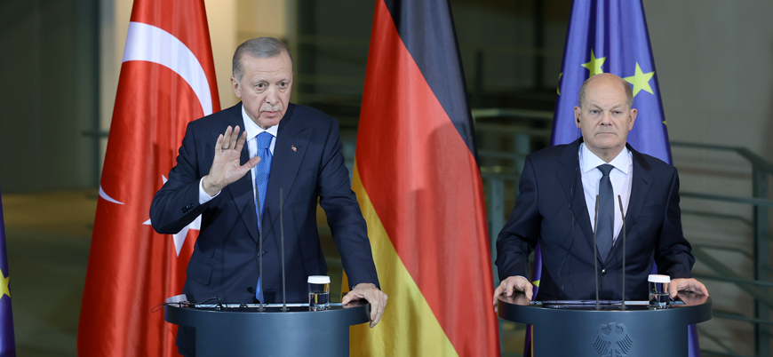 Erdoğan'dan Almanya'da 'Gazze' mesajları