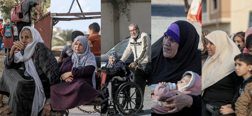 'Ölümün her rengini gördüm': Gazze'nin kuzeyinden kaçan Filistinliler dehşeti anlatıyor