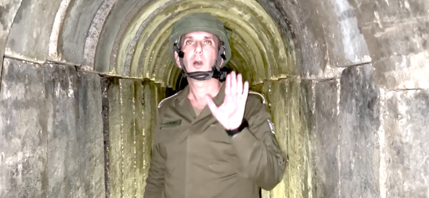 İsrail Gazze'deki tünelleri deniz suyu ile doldurmayı düşünüyor