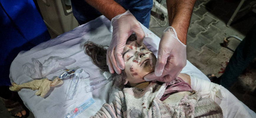 Gazze'de son bir günde en az 166 sivil İsrail tarafından öldürüldü