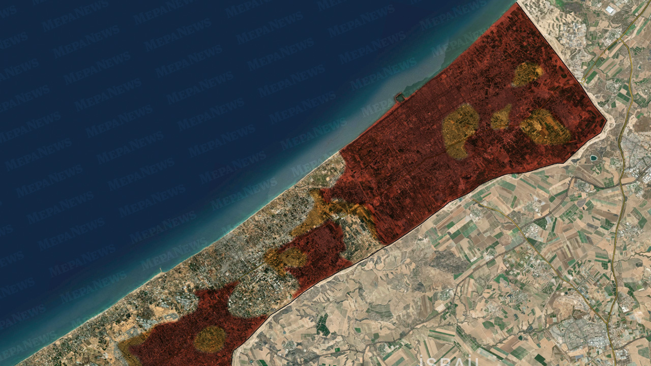 Harita | İsrail'in Gazze işgalinde son durum