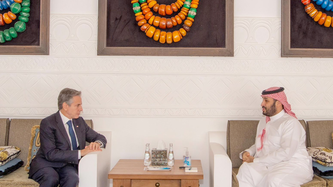 ABD Dışişleri Bakanı Blinken Suudi Prens Bin Selman ile görüşecek