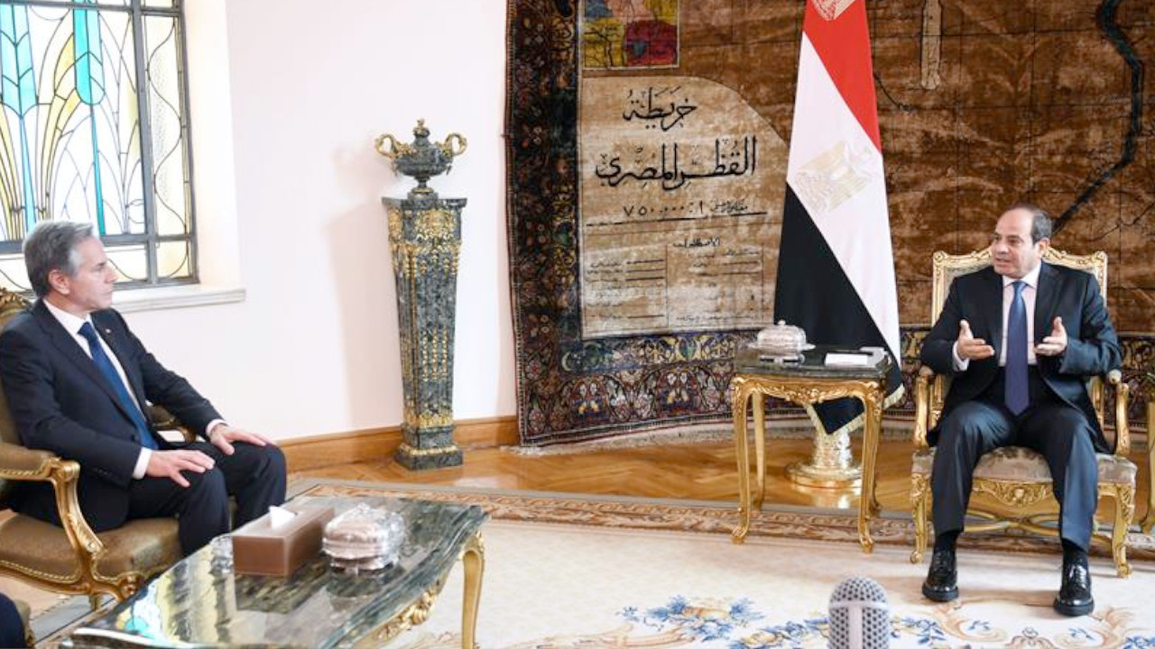 Blinken ile Sisi'nin Gazze görüşmesinin öne çıkan başlıkları neler?