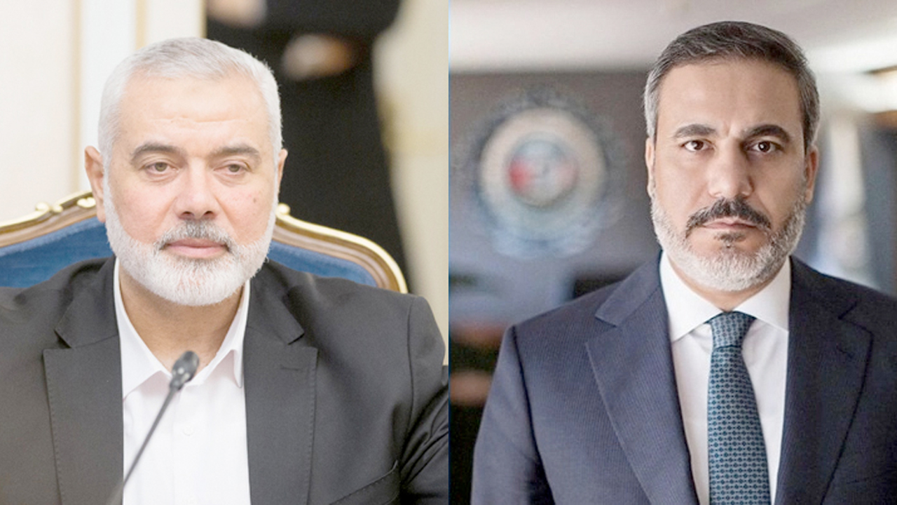 Dışişleri Bakanı Fidan Hamas lideri Heniye ile görüştü