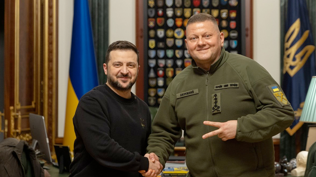 Ukrayna Genelkurmay Başkanı Zaluzhnyi görevden alındı