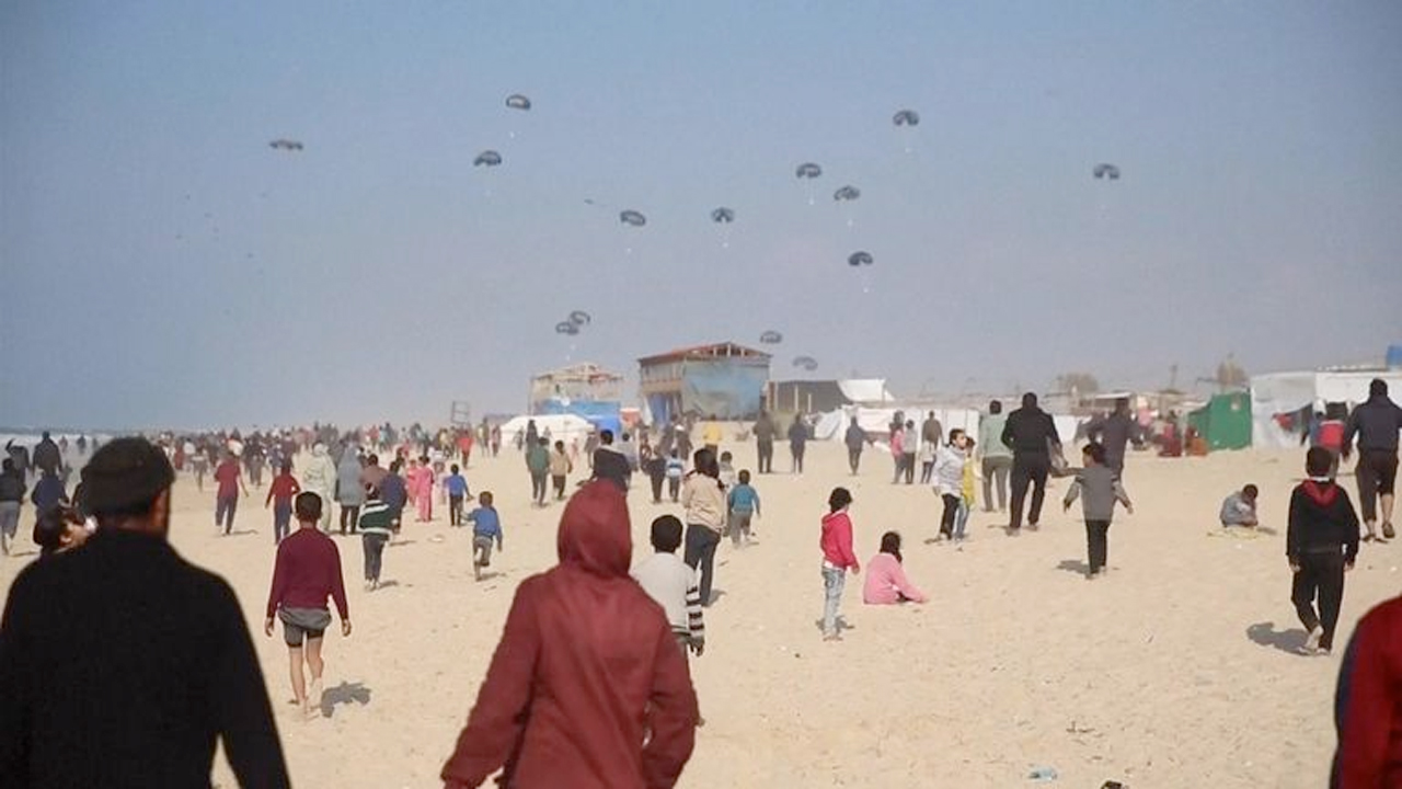 ABD Gazze'ye havadan yardım bırakmayı planlıyor