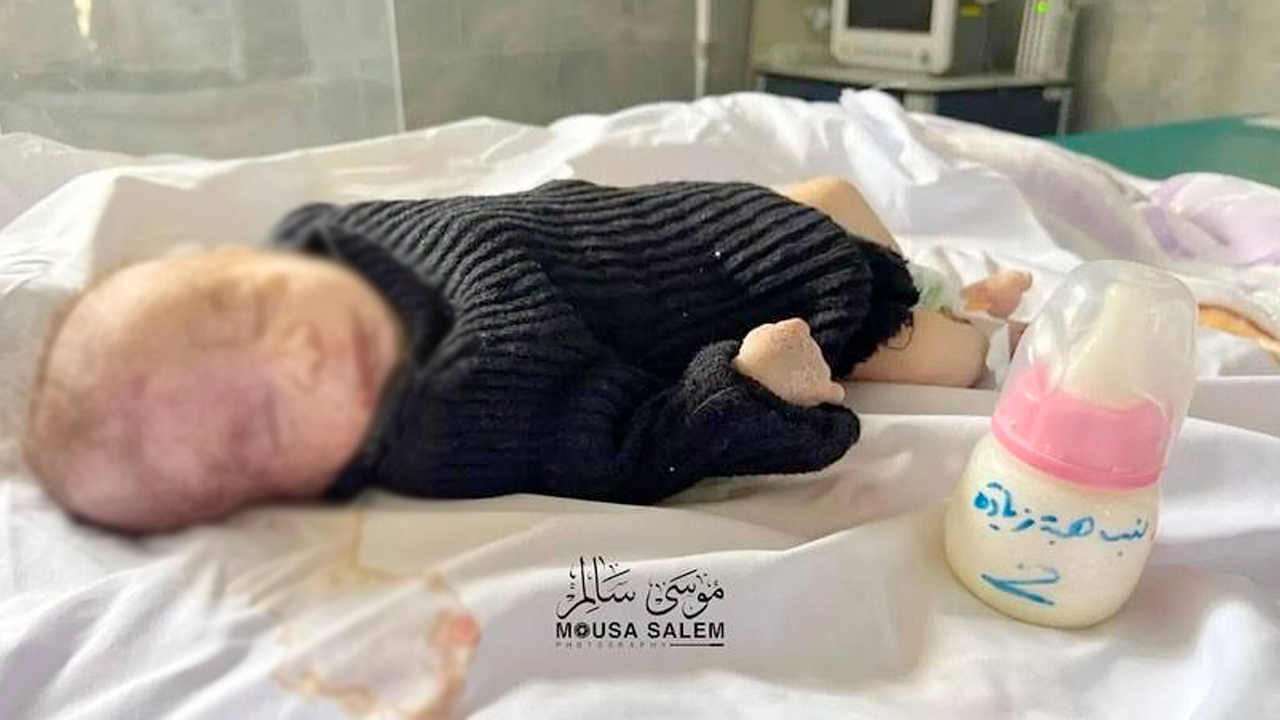 Gazze'de açlıktan ölen bebek sayısı 13'e yükseldi