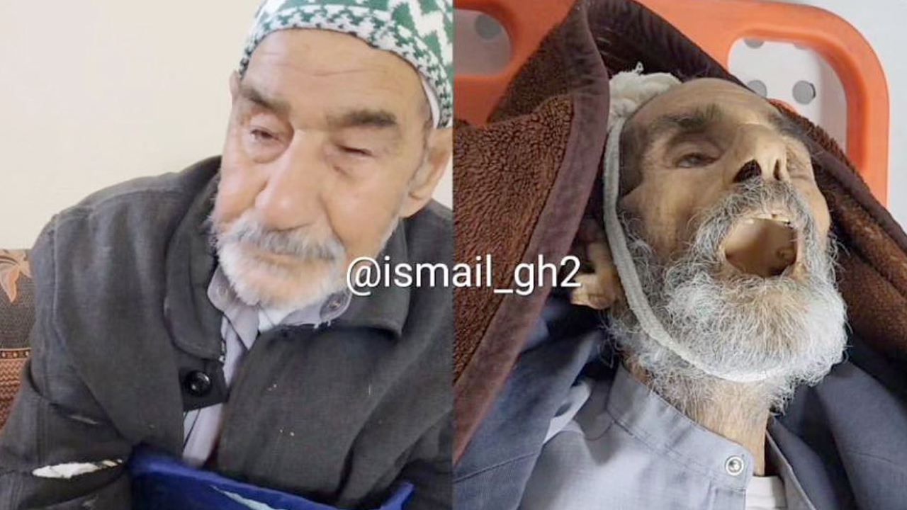 Gazze'de yaşlı bir adam açlıktan can verdi