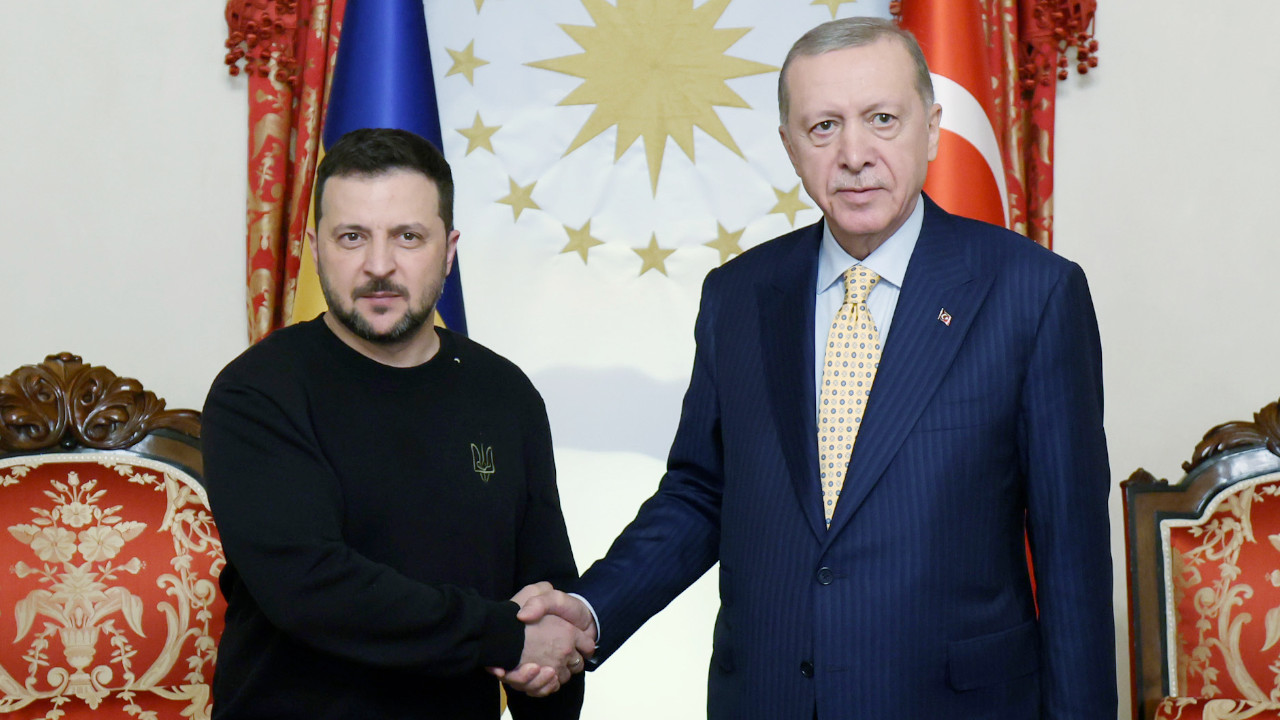 Erdoğan ile Zelenskiy İstanbul'da buluştu: "Barış zirvesi için hazırız"