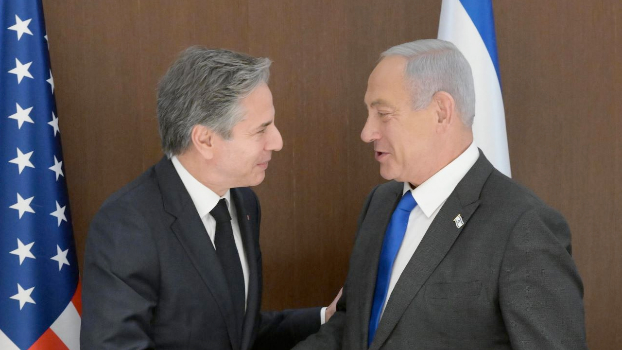 ABD Dışişleri Bakanı Blinken İsrail'de
