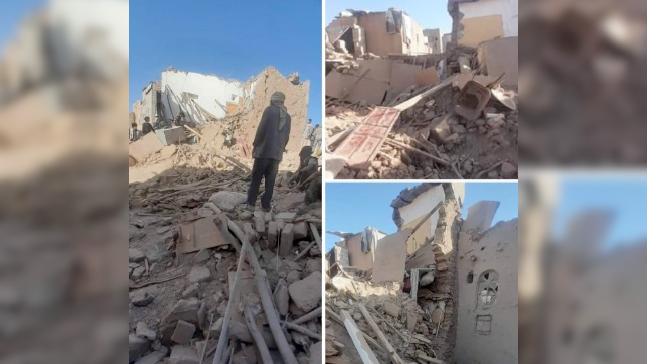 Husiler Yemen'de sivillerin evlerini havaya uçurmaya devam ediyor