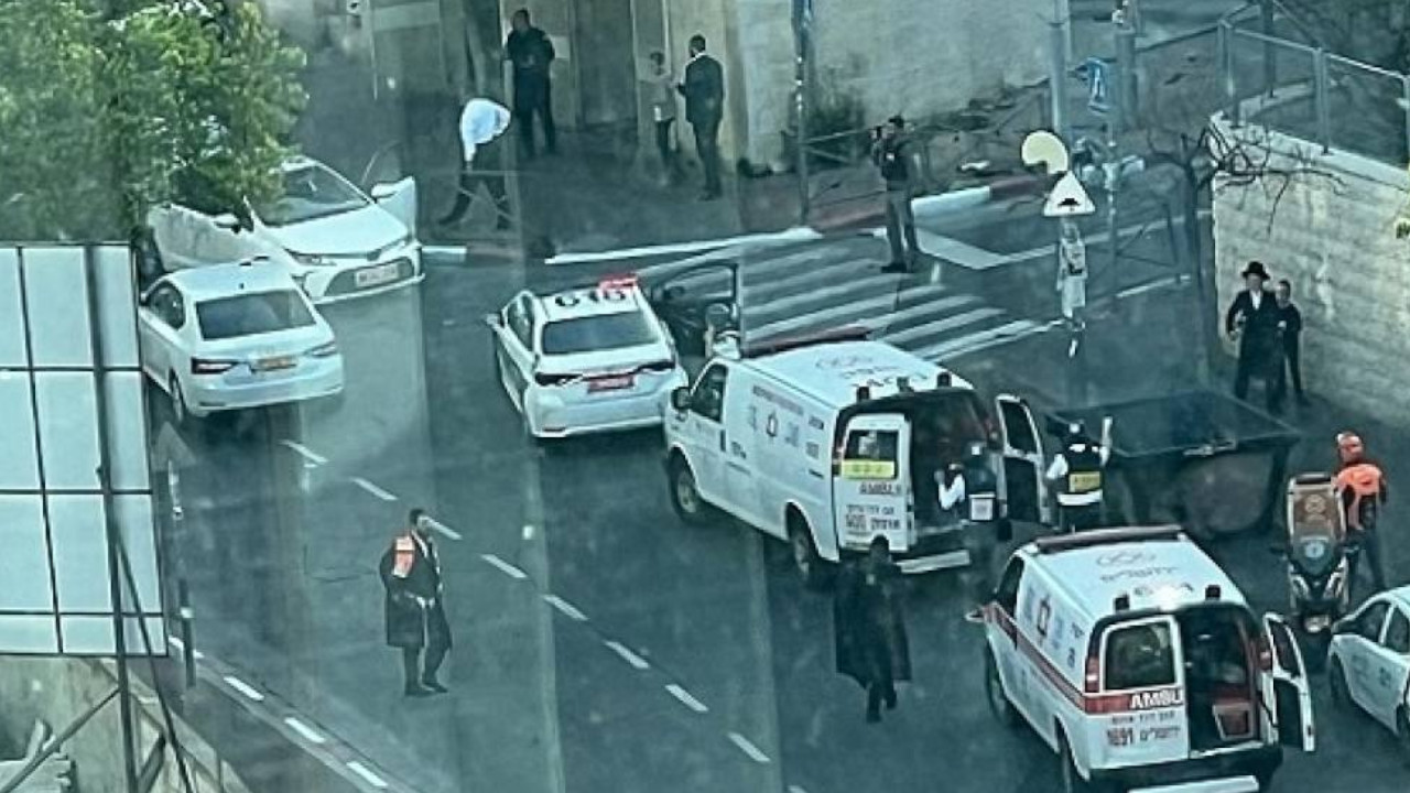 Kudüs'teki araçla ezme saldırısında iki Yahudi yaralandı