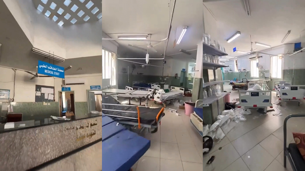 Refah'ın en büyük hastanesi İsrail saldırıları sebebiyle tahliye edildi
