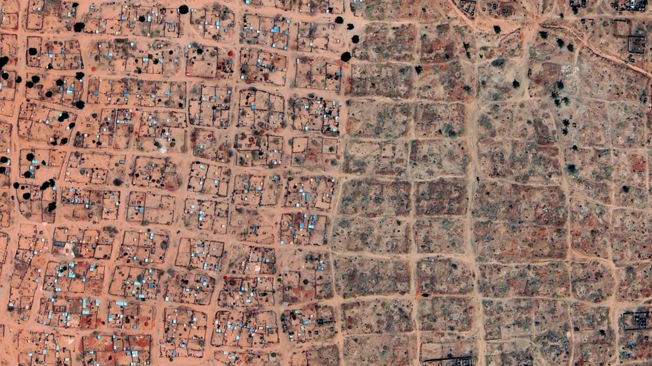 Sudan'da iç savaşın yol açtığı yıkım uydu görüntülerinde