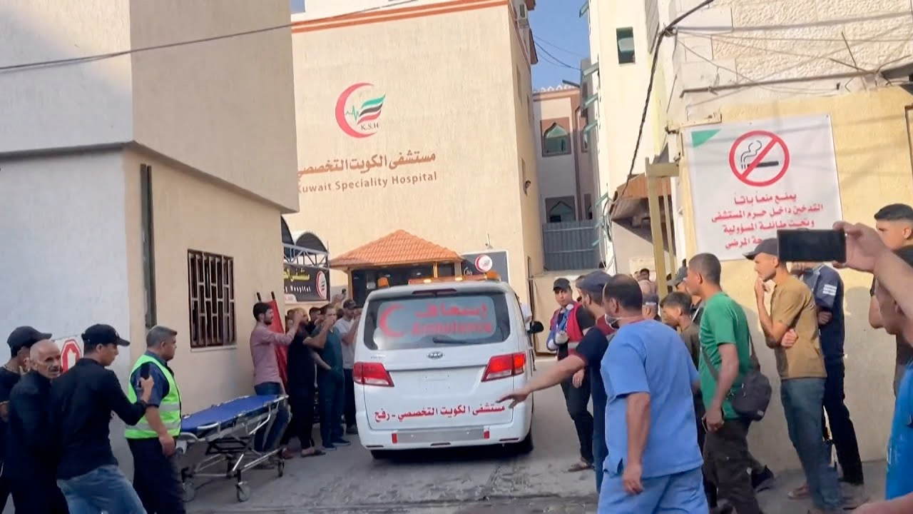İsrail ordusu Refah'ta bir hastaneye doğru ilerliyor