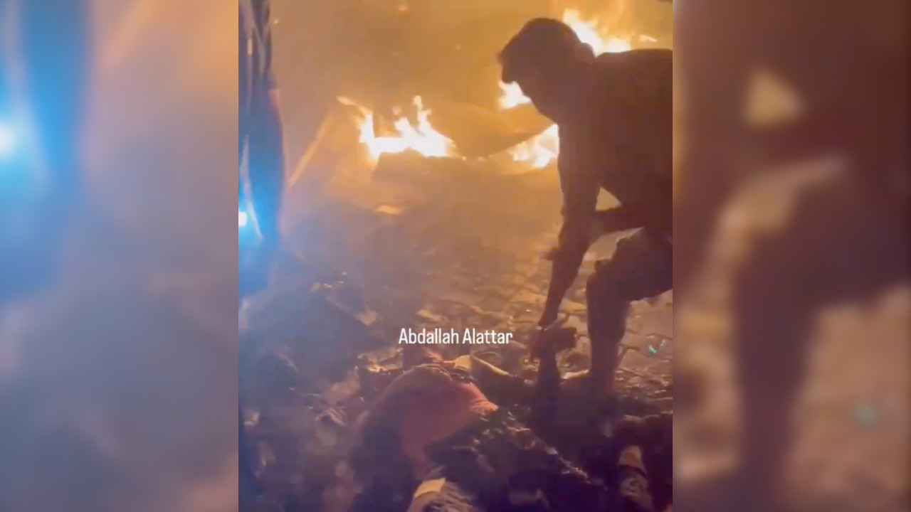 İsrail'in Refah'taki saldırısında insanlar diri diri yandı