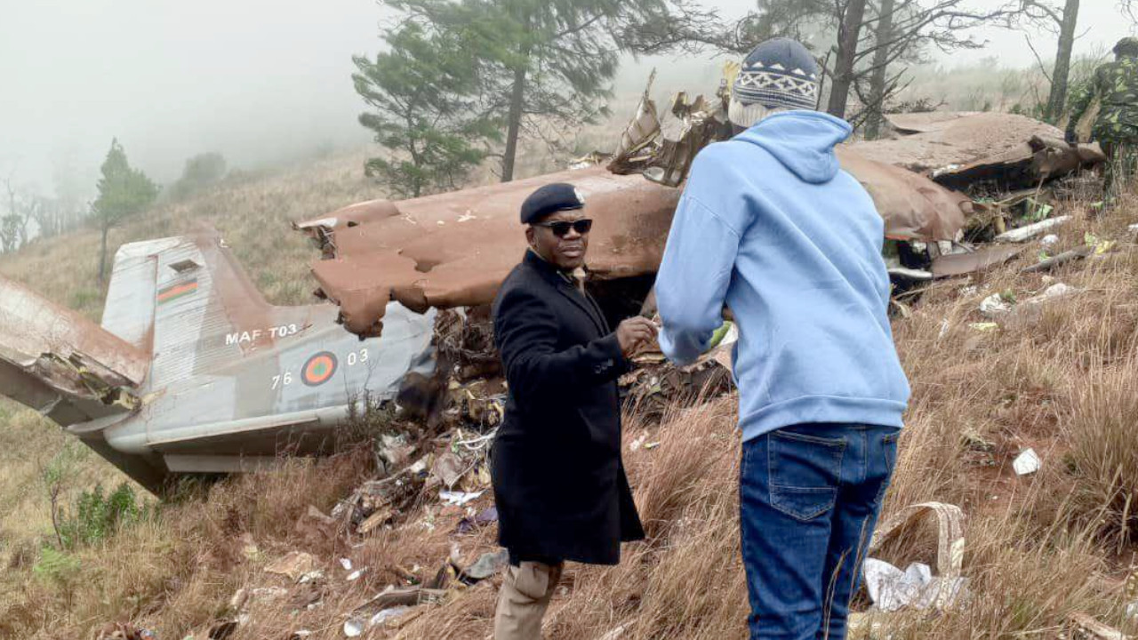 Malavi'deki uçak kazasında devlet başkanı yardımcısı öldü