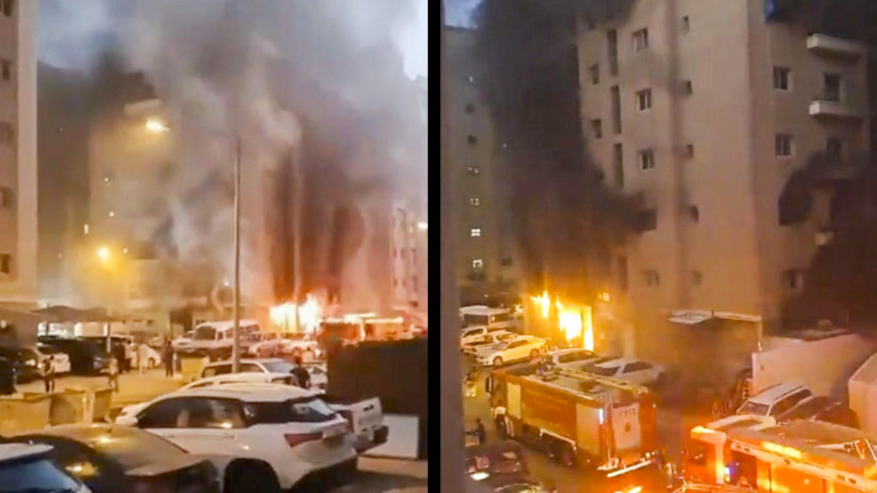 Kuveyt'teki yangında çoğu Hintli 50 kişi öldü