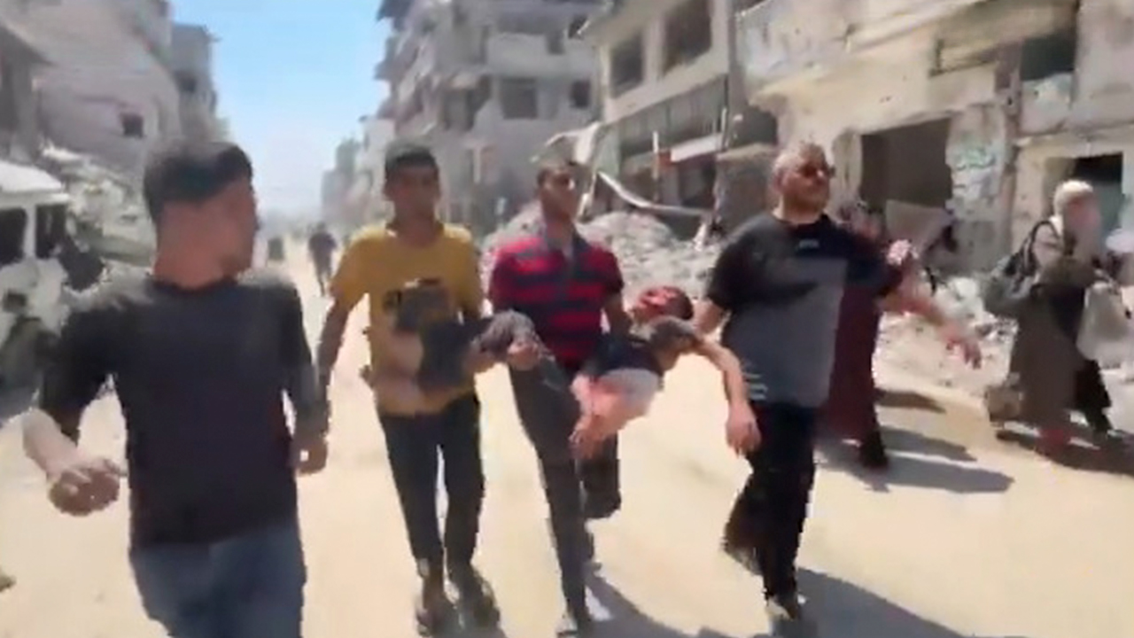 İsrail Gazze kent merkezinde yeni bir katliam başlattı