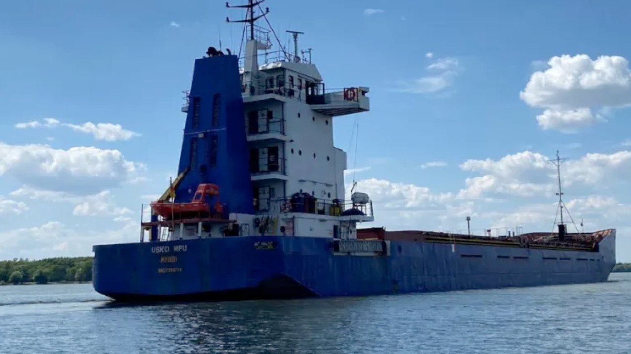 Ukrayna, Rusya adına tahıl taşıyan kargo gemisine el koydu