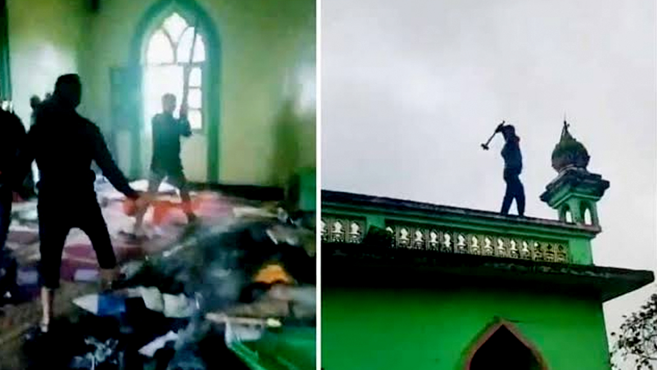Hindistan'da devlet destekli Hindu çeteler camiye saldırdı