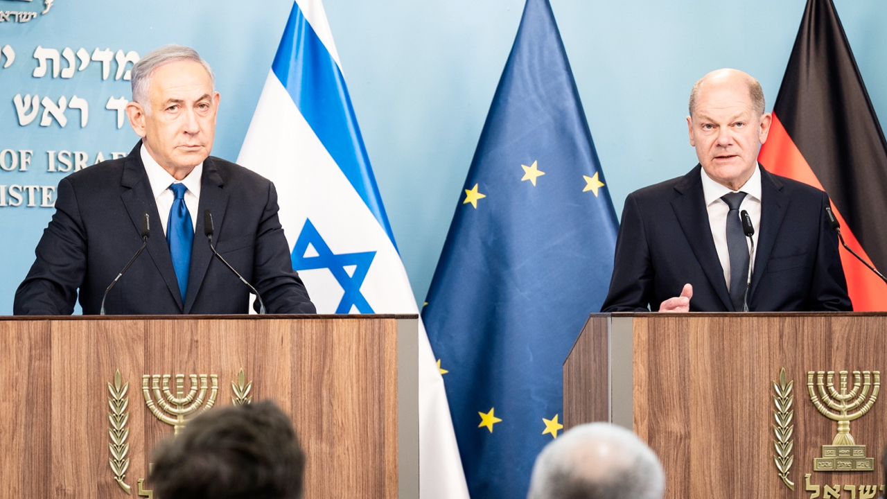 Almanya Başbakanı Scholz: İsrail'e silah vermeye devam edeceğiz