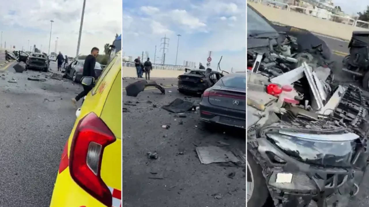 İsrail'de bir araç patladı, polis olayı soruşturuyor