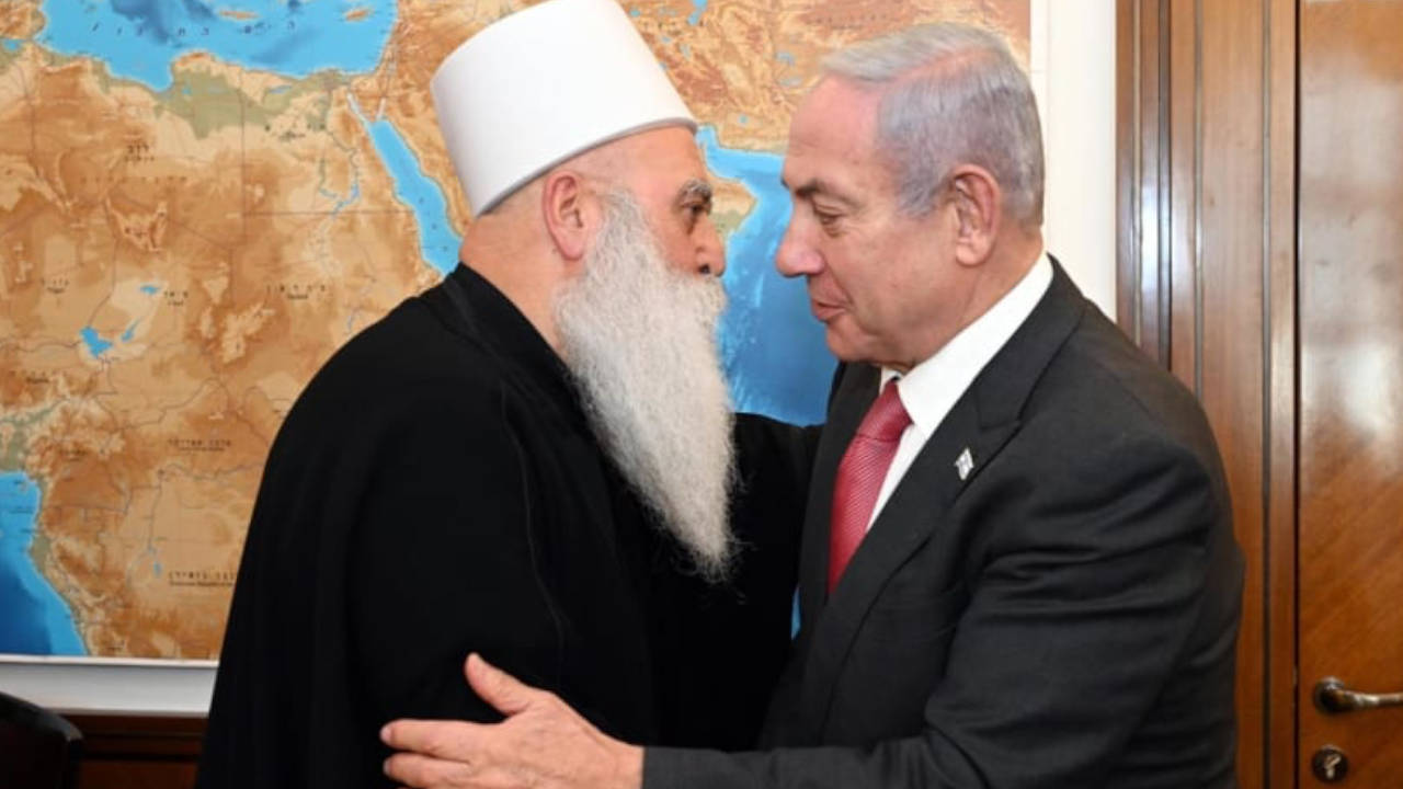 Dürzi lider Netanyahu ile görüştü, Suriye'deki saldırılar için teşekkür etti