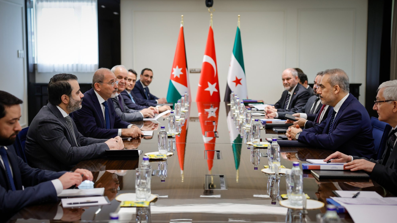 Ankara'da Türkiye-Suriye-Ürdün üçlü zirvesi