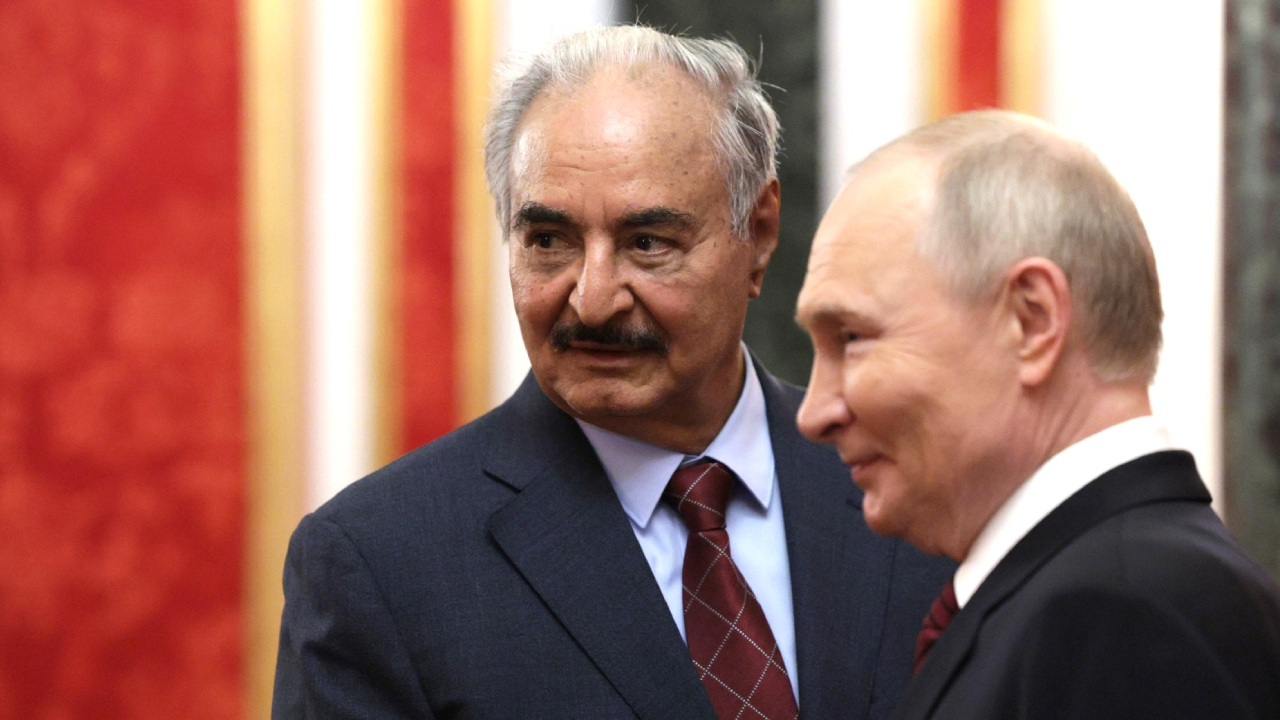 Hafter Moskova'da Putin'le görüştü