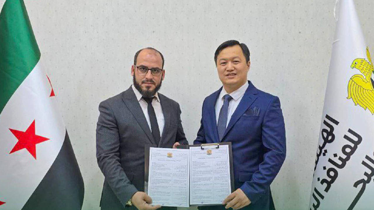 Suriye yönetimi ile Çinli şirket arasında ticaret anlaşması