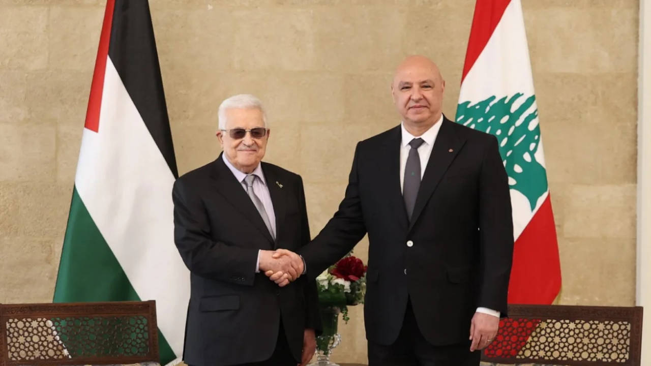 Mahmud Abbas Lübnan'daki Filistinli grupların silahsızlandırılması konusunda Avn ile anlaştı